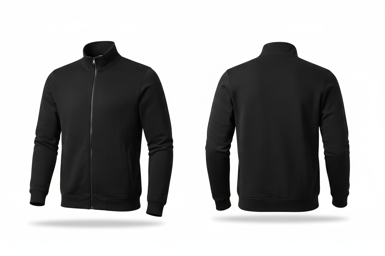 Black Sweat Jacket