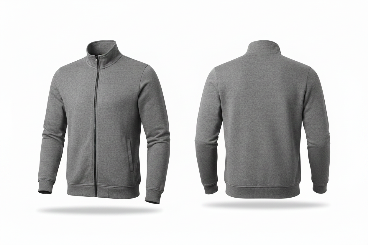 Grey Sweat Jacket