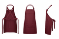 Red Wine BBQ Apron Full Angle